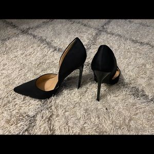 Black high heels